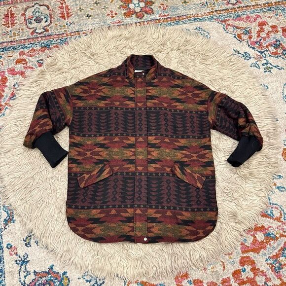 Steve Madden bb Dakota Cabin Fever Coat in Black Size large - Picture 2 of 6